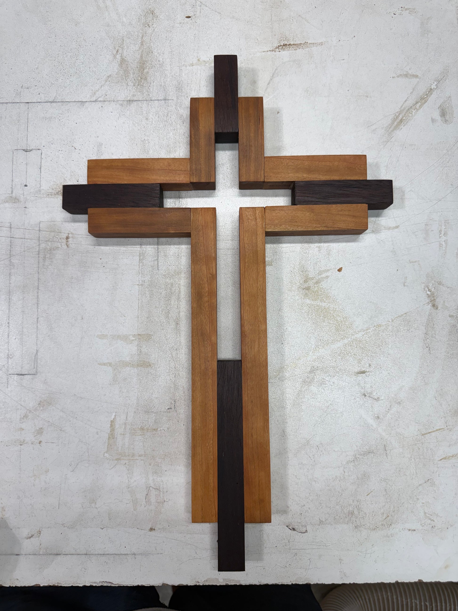 Cross wall art