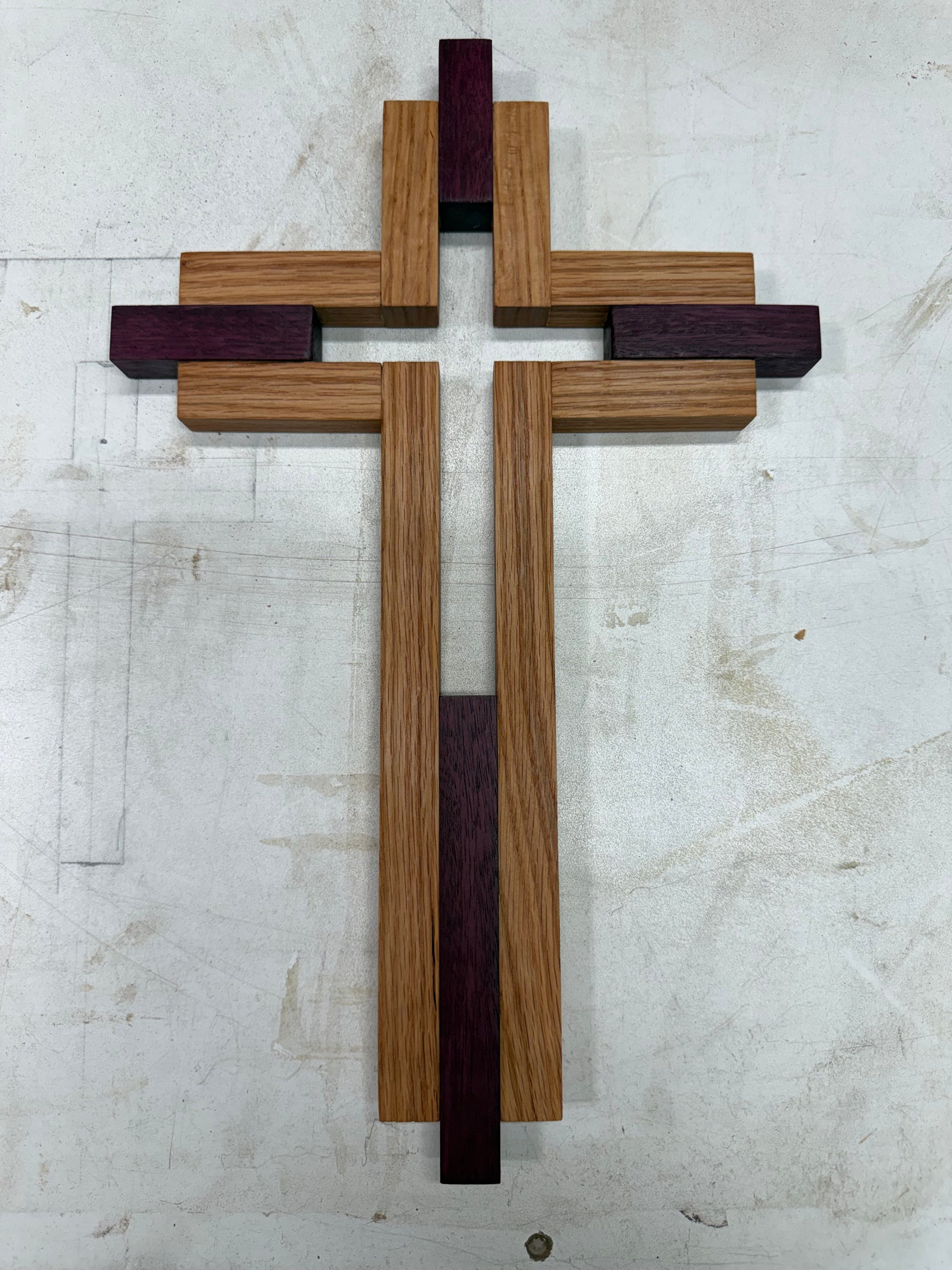 Cross wall art