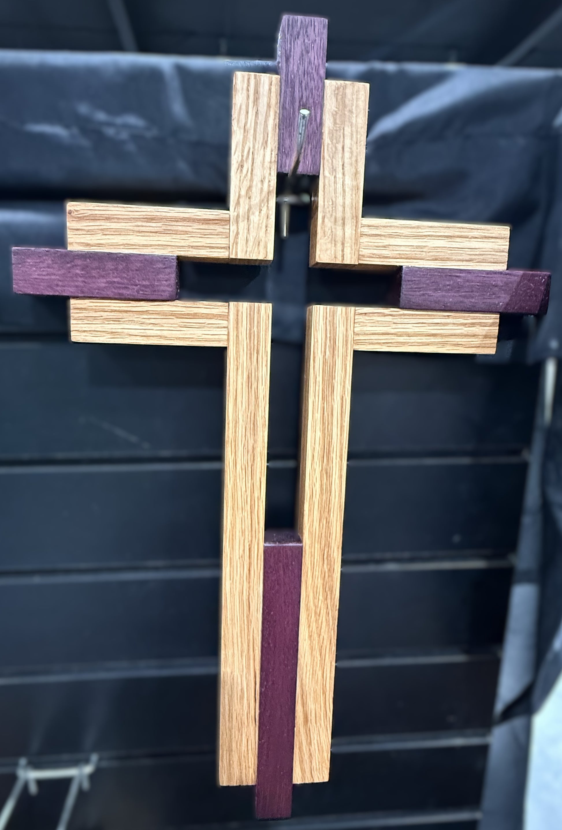 Cross wall art