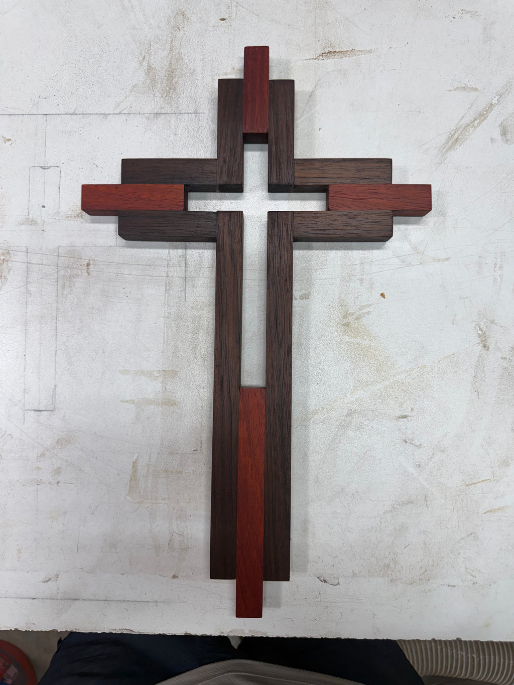 Cross wall art