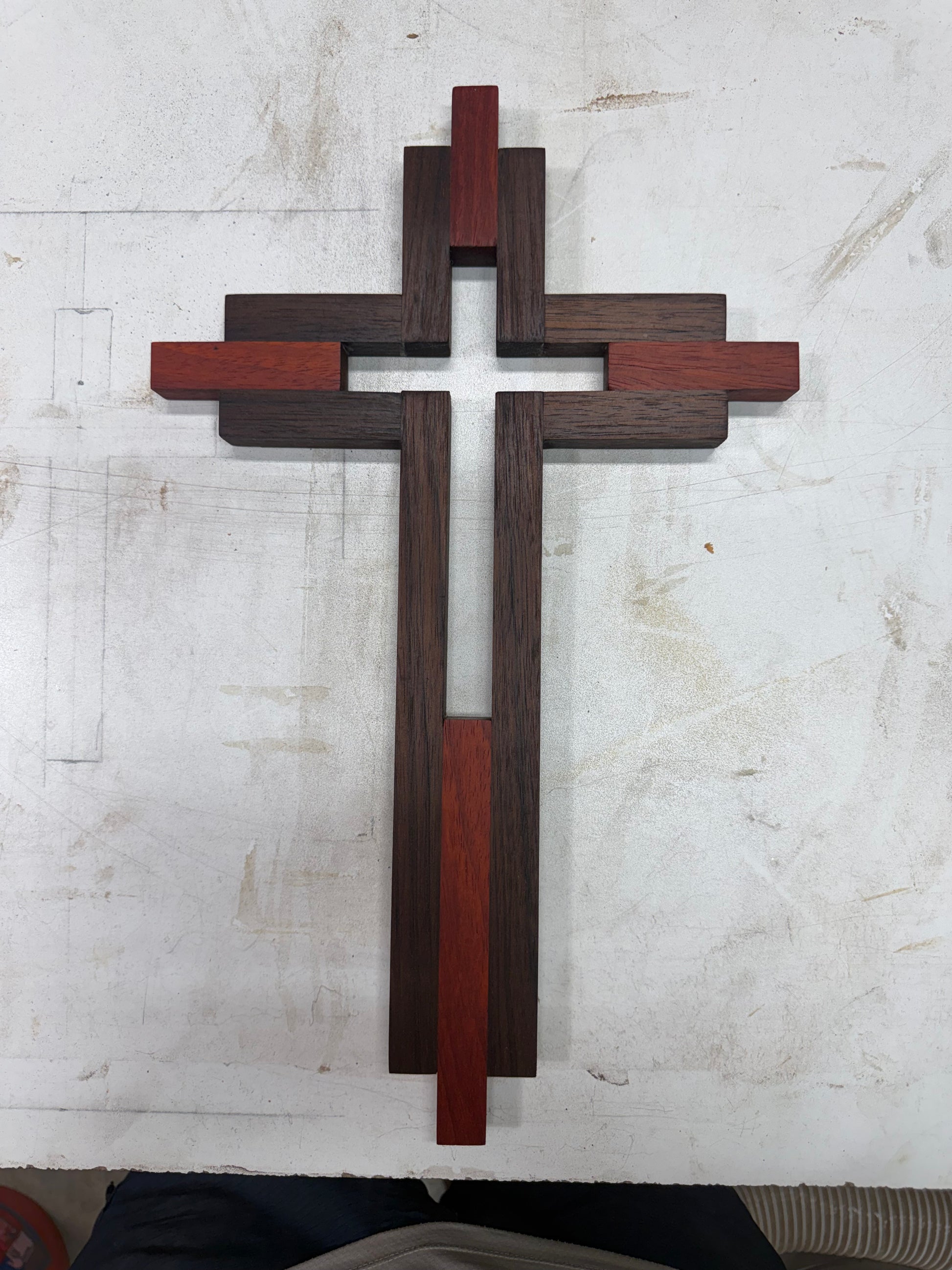 Cross wall art