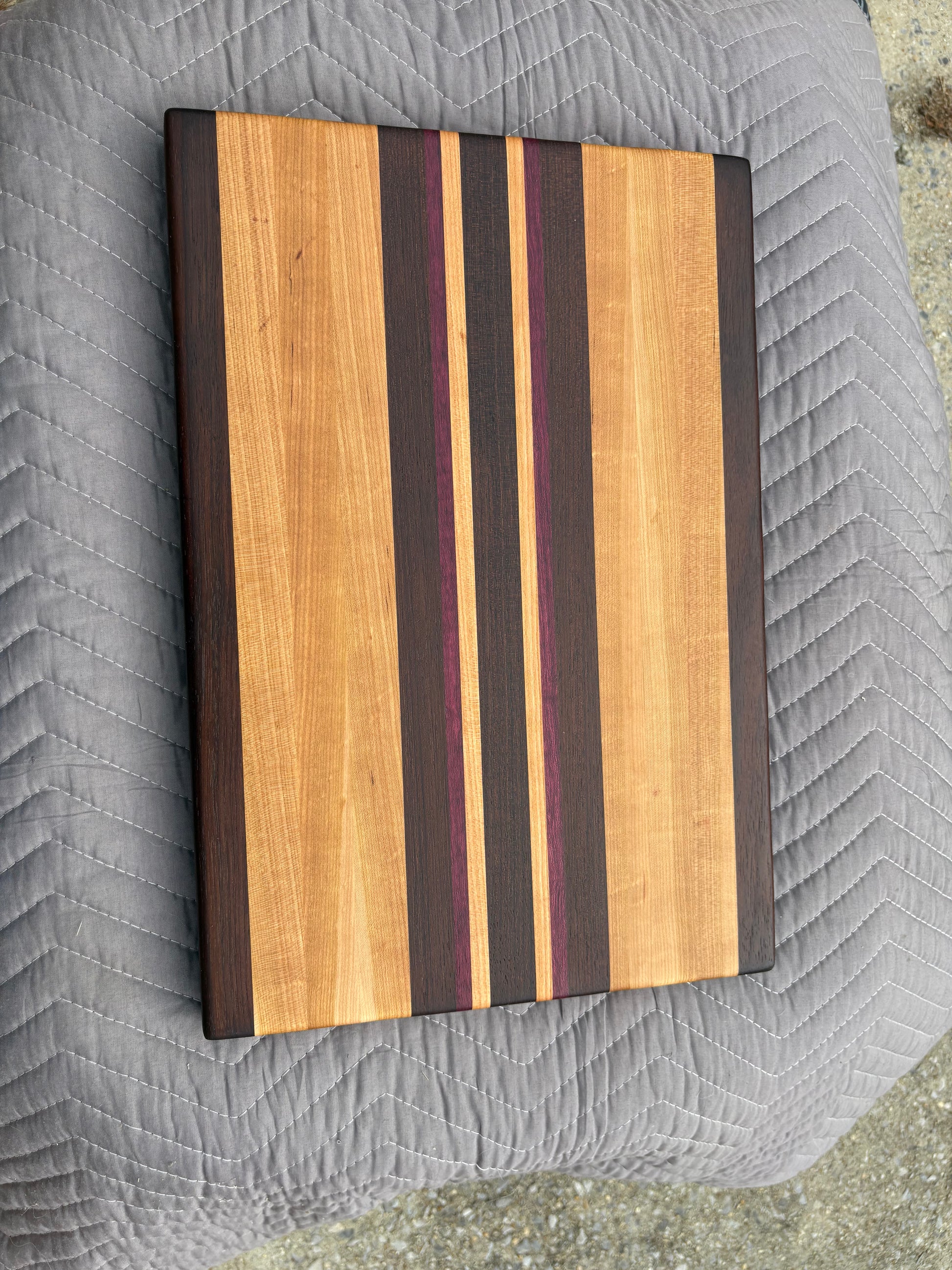 Walnut cherry maple Purple Heart large